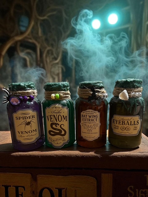Enchanted Potion Bottle Collection – Set of 4