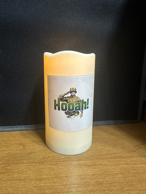 Military LED Keepsake Flameless Candles
