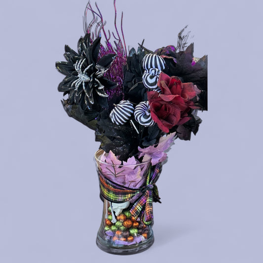 Spooky Halloween Vase