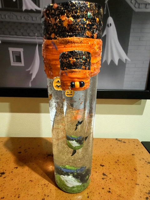 Halloween Aqua  2.0 Sensory 8" Bottles