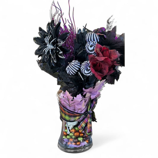 Spooky Halloween Vase