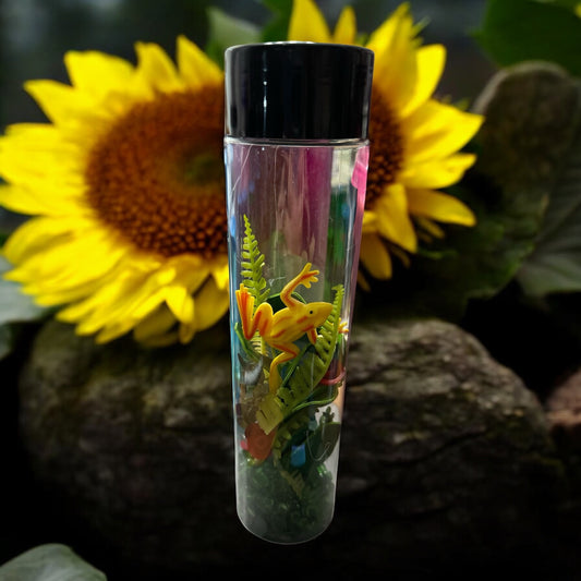 8” Pond Life of Frogs Discovery Sensory Bottle