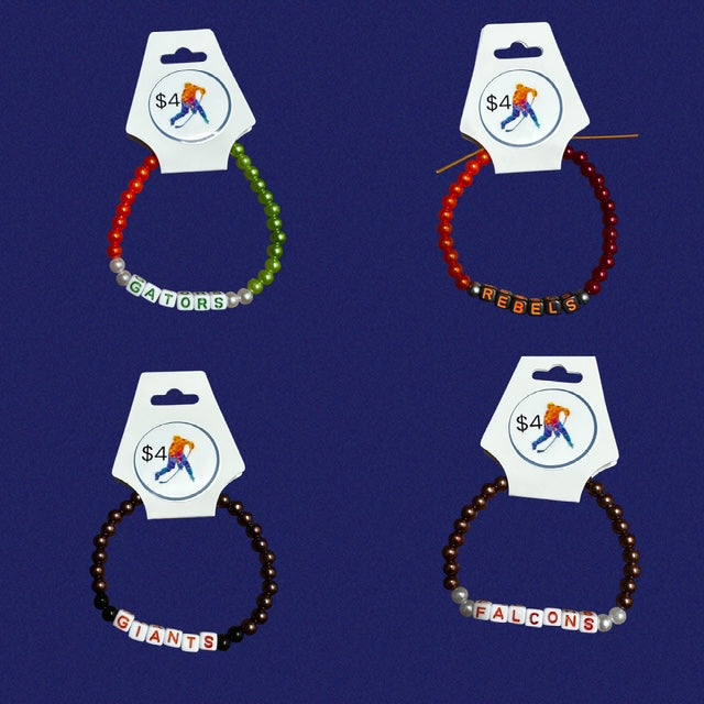 Sports Team Name Bracelets