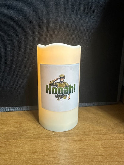 Military LED Keepsake Flameless Candles