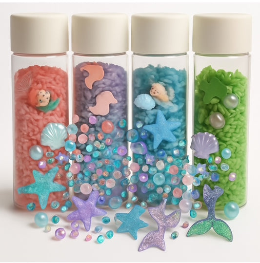 Mermaid Seek and Find Sensory Bottle