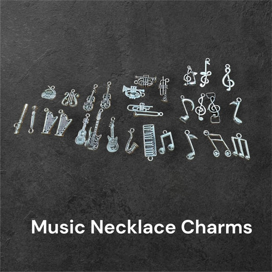 Music Charm Necklaces