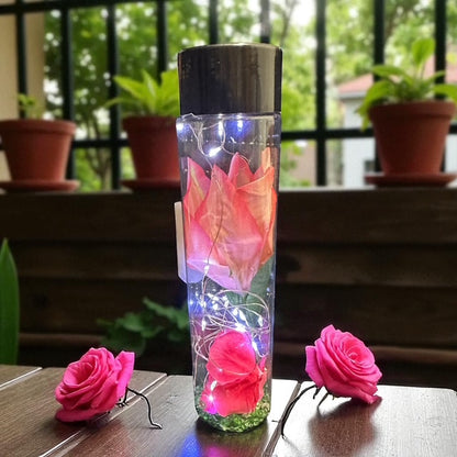8" Flower Illuminating Discovery Bottle, Ages 12+
