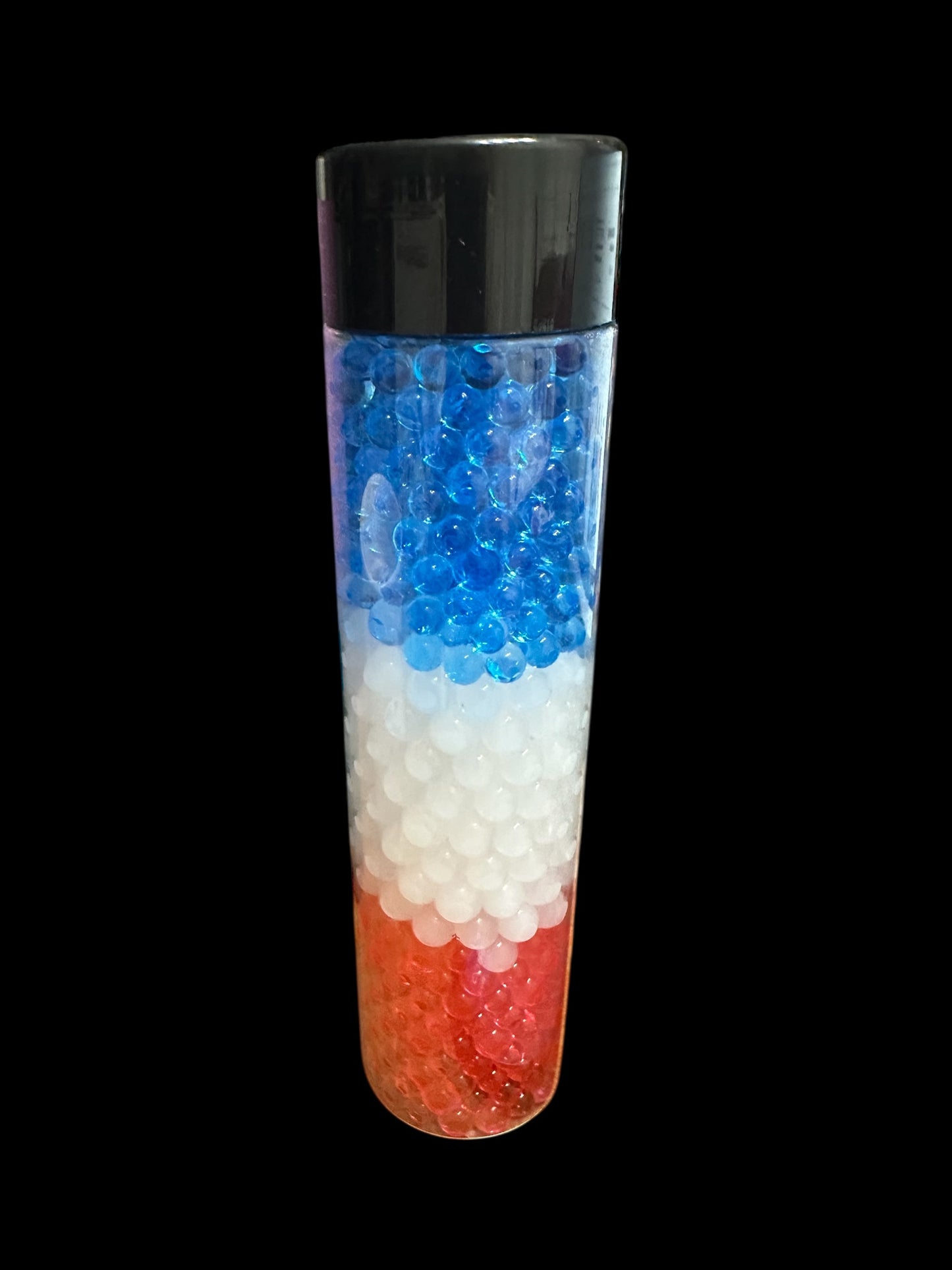 Red, White and Blue Patriotic  Colors Discovery Sensory Bottles